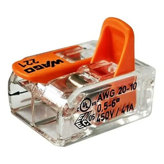 Conector De Emenda Wago221 P/chuveiro 3 Unid