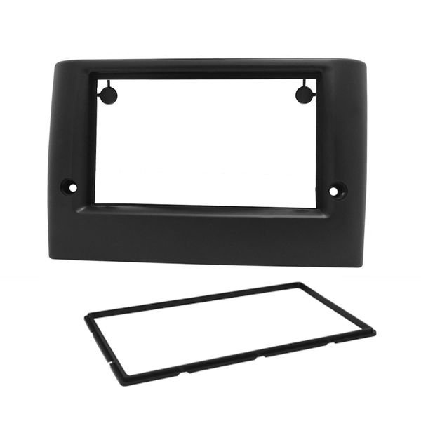 Moldura 2 Din Fiat Stilo - Preta em Oferta na Shopee
