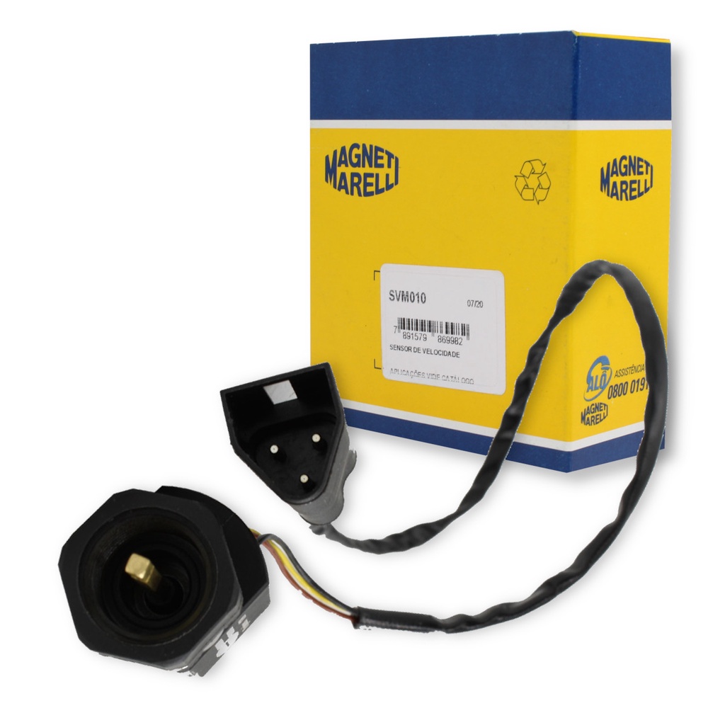 Sensor Velocidade Ecosport Fiesta Ka Courier 1.0/1.6 Zetec Rocam - Magnetti Marelli SVM010 em Oferta na Shopee