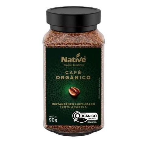 Café Orgânico Liofilizado 90g - Native