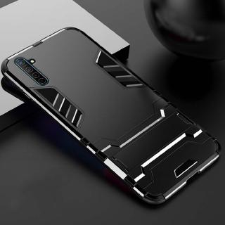 Realme 5 6 X2 X50 7 X7 Pro X 5 5S 5i 6i XT 7 7i Armadura Híbrida Antichoque Suporte De Chute Resistente Capa Dura Amortecedor