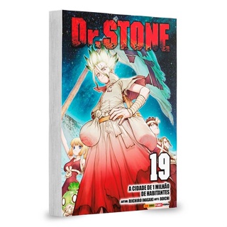 Mangá - Dr. Stone - 19 em Oferta na Shopee