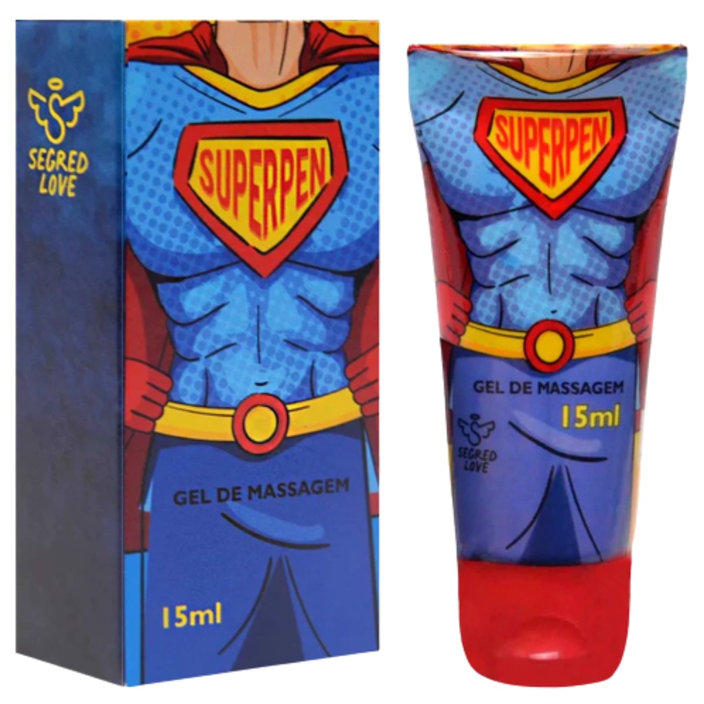 Gel Intensificador Superpen Mais Vigor Masculino 15Ml | Shopee Brasil