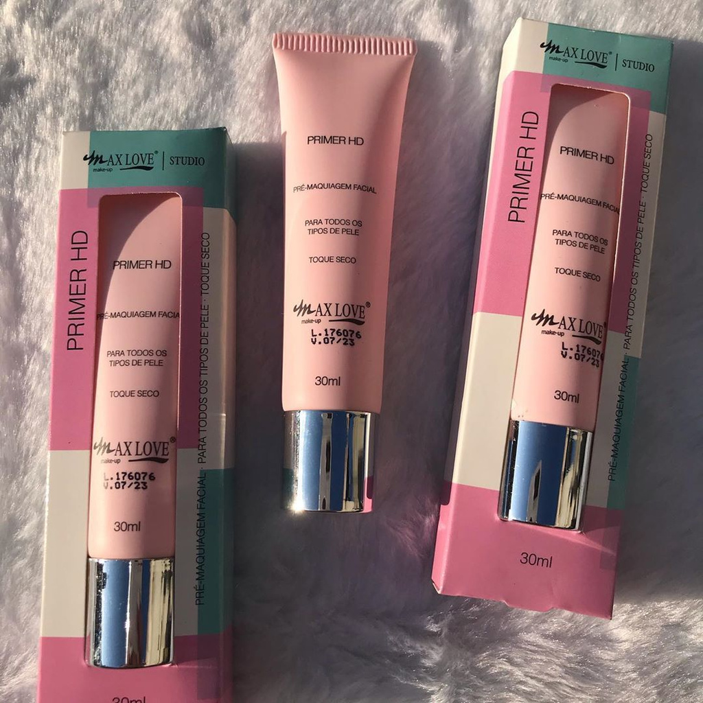 Primer HD Facial da Max Love Studio foi desenvolvido para preparar a