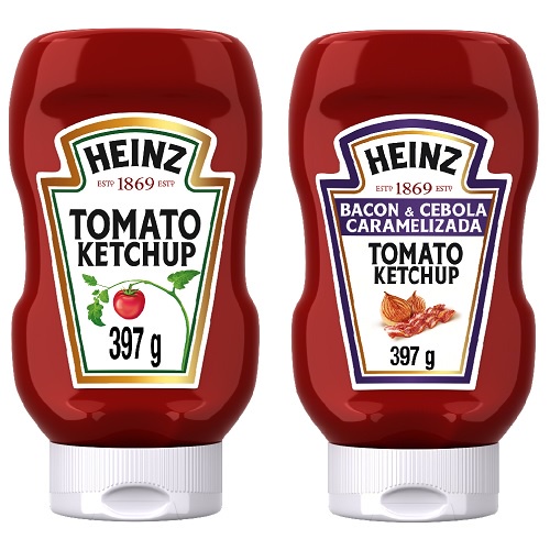 Kit Heinz Ketchup Bacon 397g e Ketchup Tradicional 397g Shopee Brasil