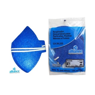 10x Máscaras Respiratória Pff2 Sem Válvula Equivalente N95 - ALIANCE