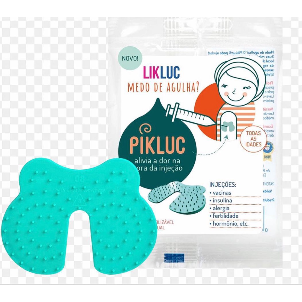 Pikluc ® Aparelho para Alívio Da Dor Na Hora Da Injeção e Vacinas - Likluc