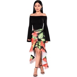 Body  Manga Longa Flare Ombro A Ombro