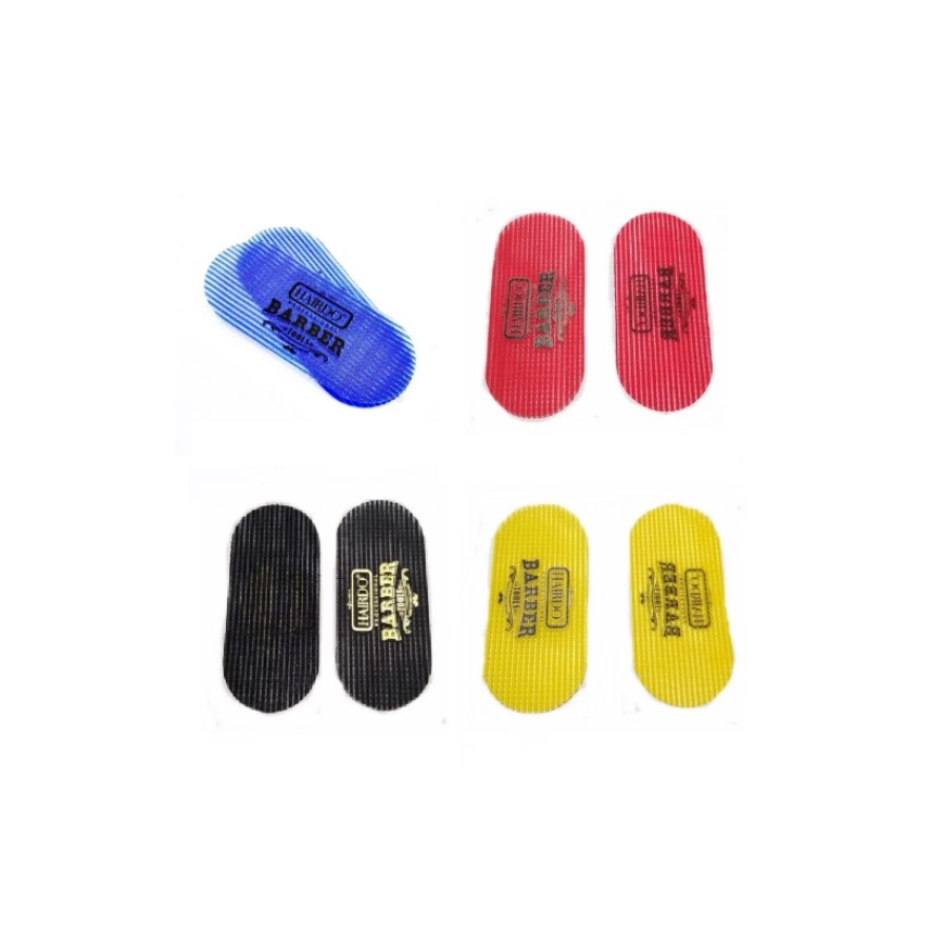 Vélcro Divisor Para Cabelos Hair Grippers Para Barbeiro separador de cabelo segura penteado