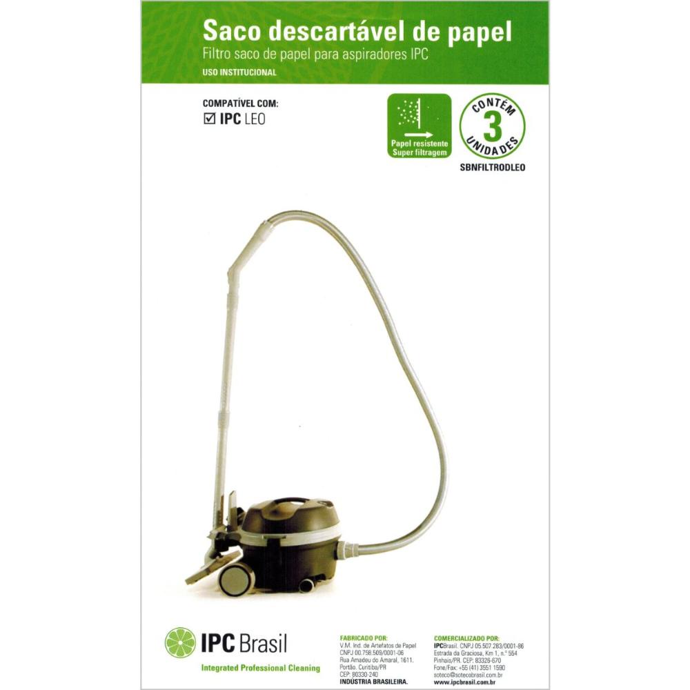 Kit De Sacos Desc P/aspirador Leo 3 Unid  Soteco Ipc
