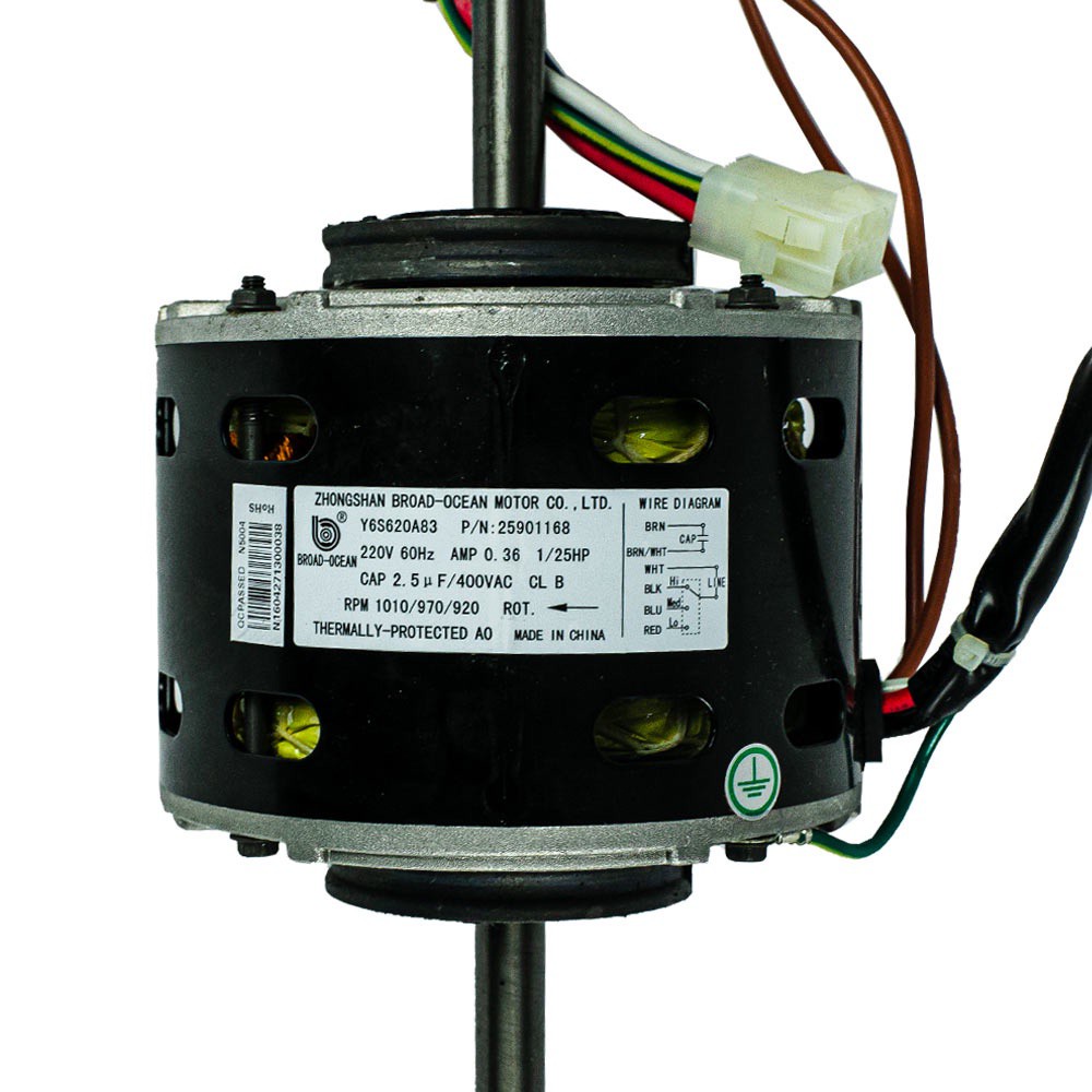 Motor Ventilador Evaporador 25901168 Ar Condicionado 24000 BTUs Piso Teto Carrier Springer