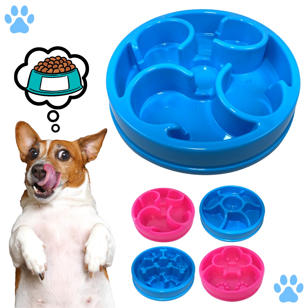 Comedouro Lento Educador Interativo para Cachorro - Orien Pet | Shopee ...