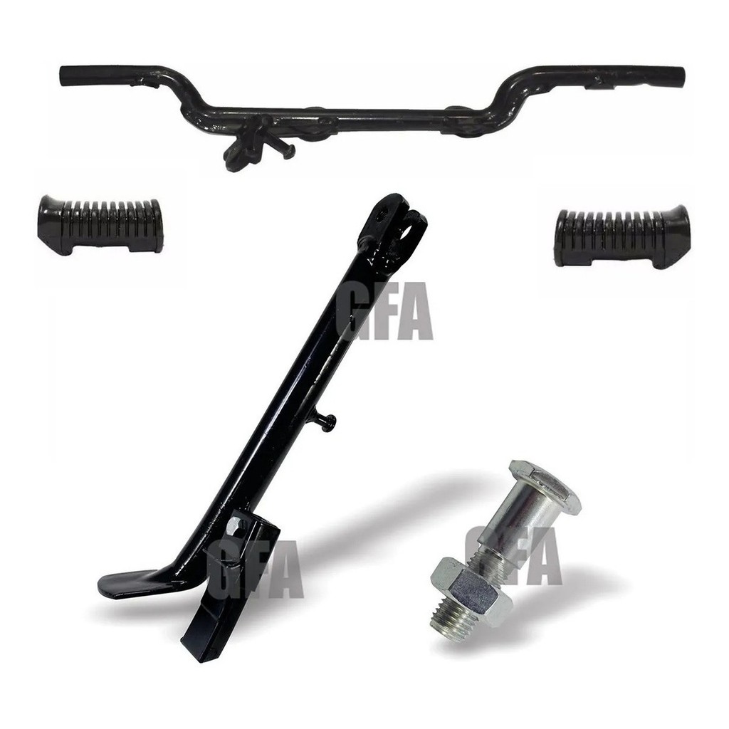 Estribo Pedal Apoio Cavalete Lateral Cg Titan Fan 150 Todas