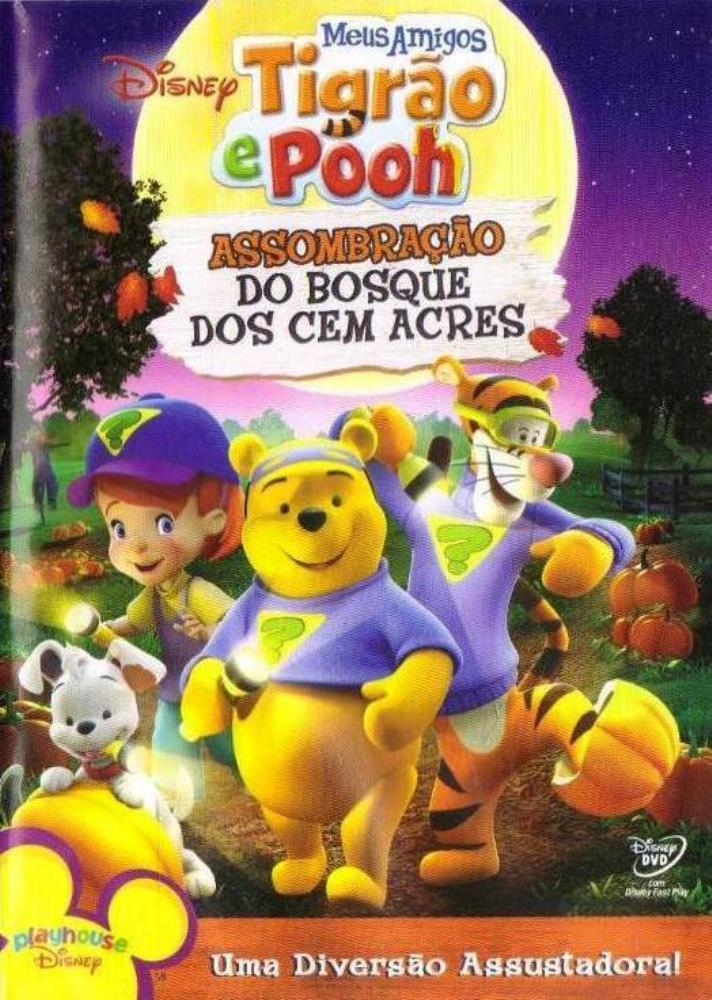 DVD Tigrão  E Pooh - Assombração Do Bosque Dos Cem Acres