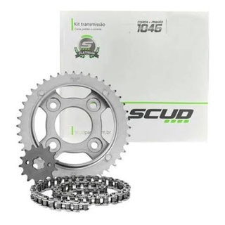 Kit Relação Transmissão Yamaha XTZ 125 2003 até 2014 Scud