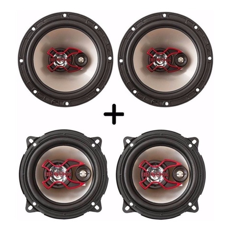 Kit Alto Falante 6 E 5 Bravox 200w Rms Chevrolet Agile Todos em Oferta na Shopee