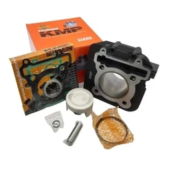 Kit Cilindro Fazer 250 Blue Flex Preto Modelo Original Kmp