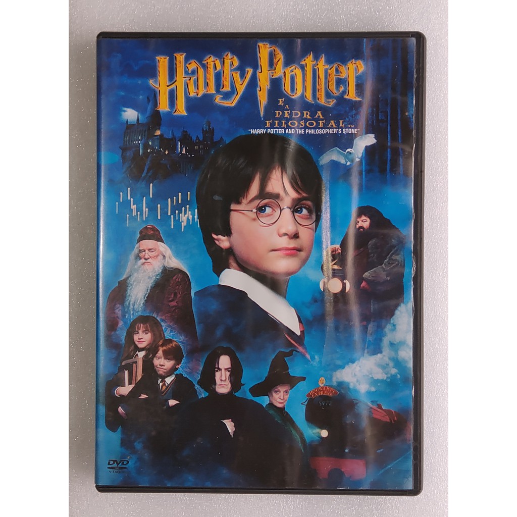 Dvd Harry Potter e a Pedra Filosofal original | Shopee Brasil