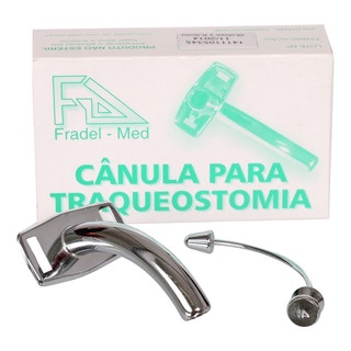 Cânula Metálica Para Traqueostomia Fradel