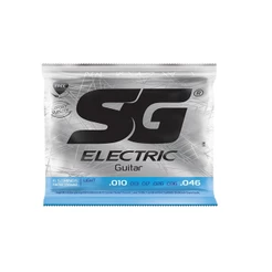 Encordoamento Guitarra 010 SG Corda Mi Extra 5198 + 2 Palhetas