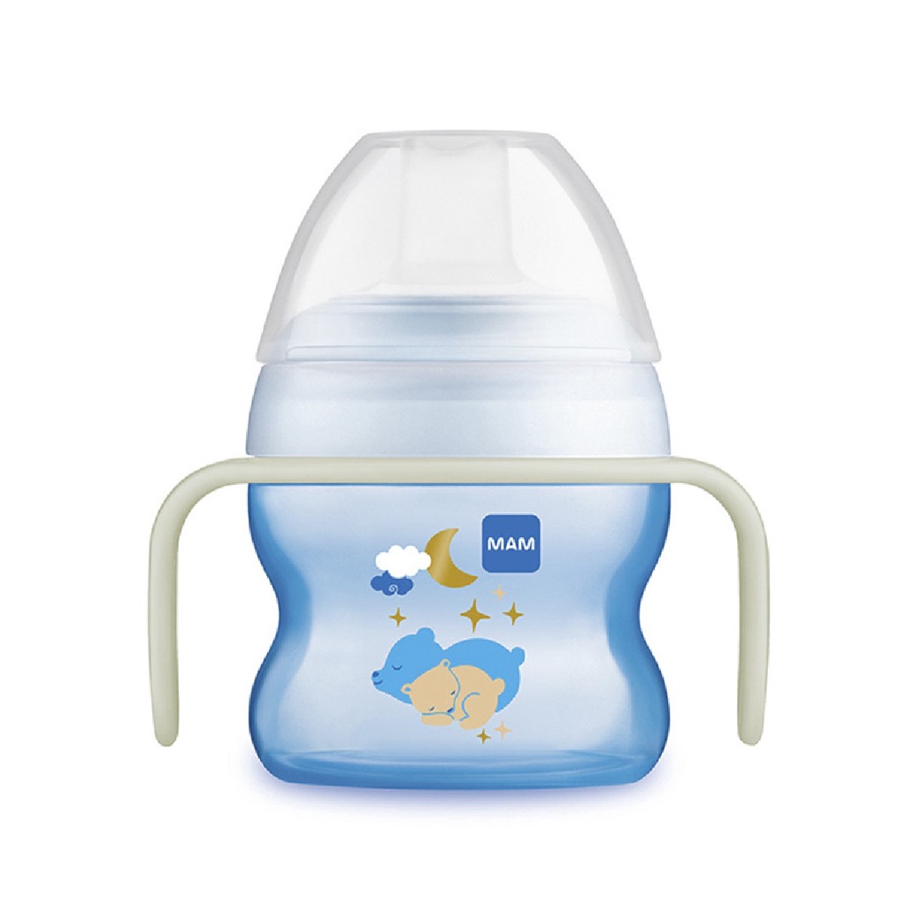 Copo de Transição Infantil 150ml Starter Cup Night Azul MAM em Oferta na Shopee