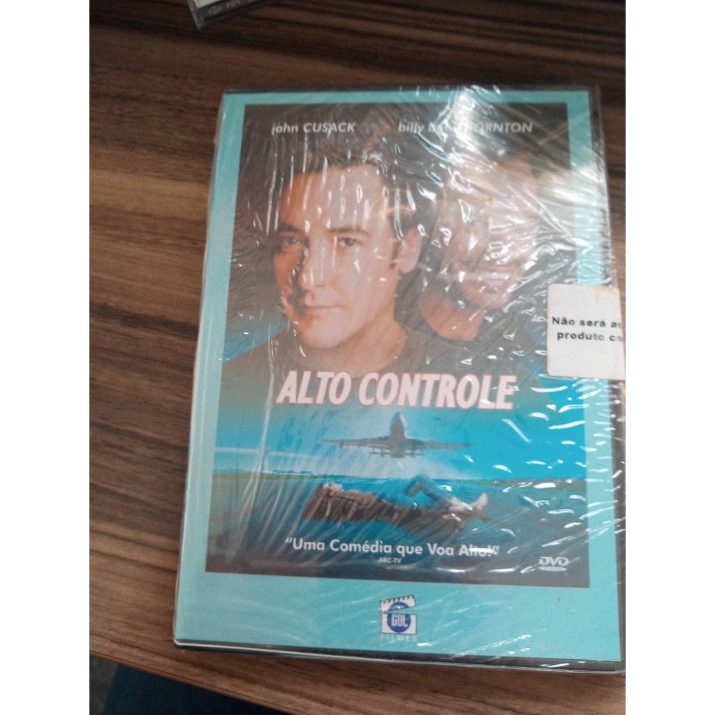 DVD Alto Controle, uma comédia que voa alto! com John Cusack e Billy Bob Thornton
