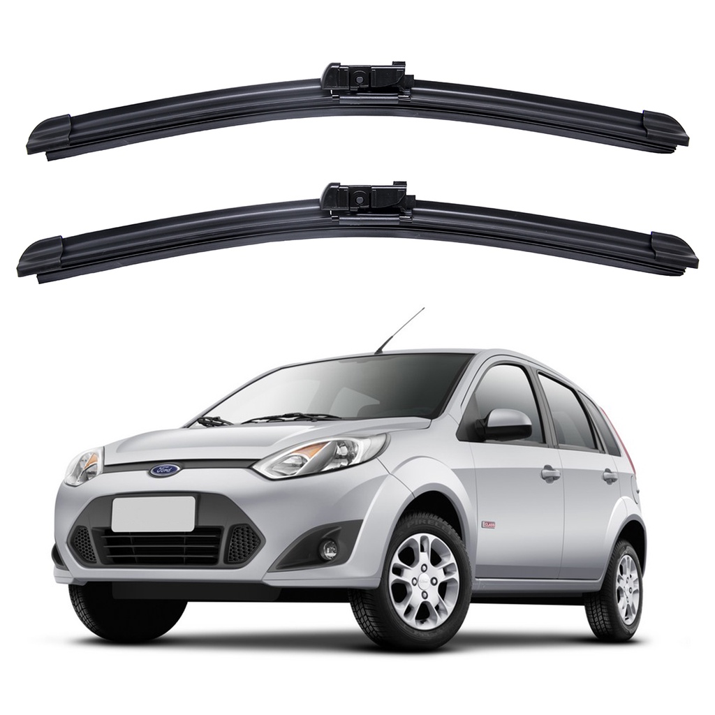 Par Palheta Limpador de Para-brisa Cinoy Ford Fiesta Brasileiro 2011 - Spare Parts and Accessories for Vehicles