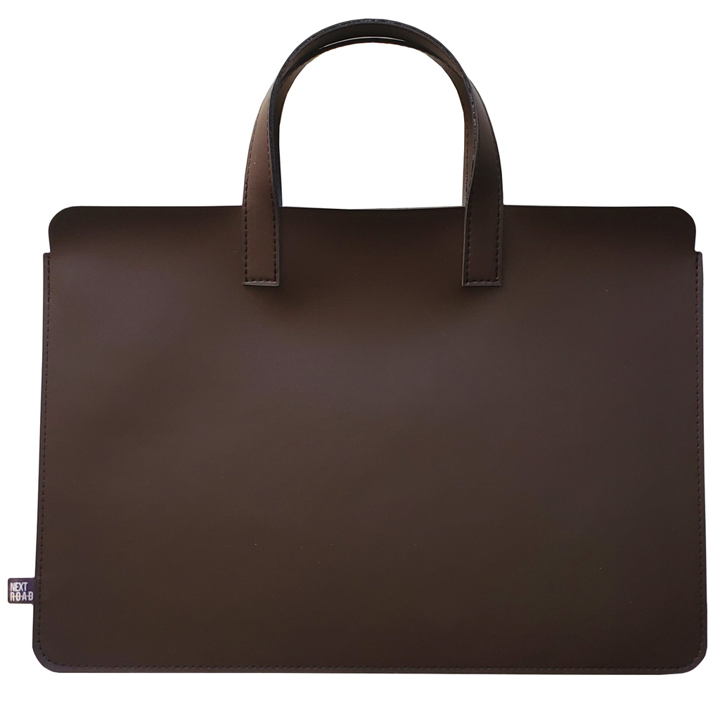 Sacola com Alça Pasta Para Notebook Couro Marrom Premium em Oferta na Shopee