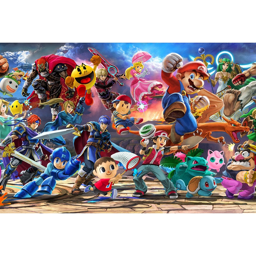 Poster Super Smash Bros - Games | Shopee Brasil