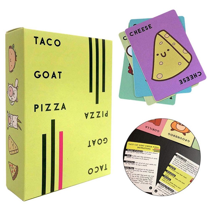 Jogo De Mesa Taco Gato Cabra Queijo Pizza Papergames - PAPER GAMES - Jogos  de Cartas - Magazine Luiza