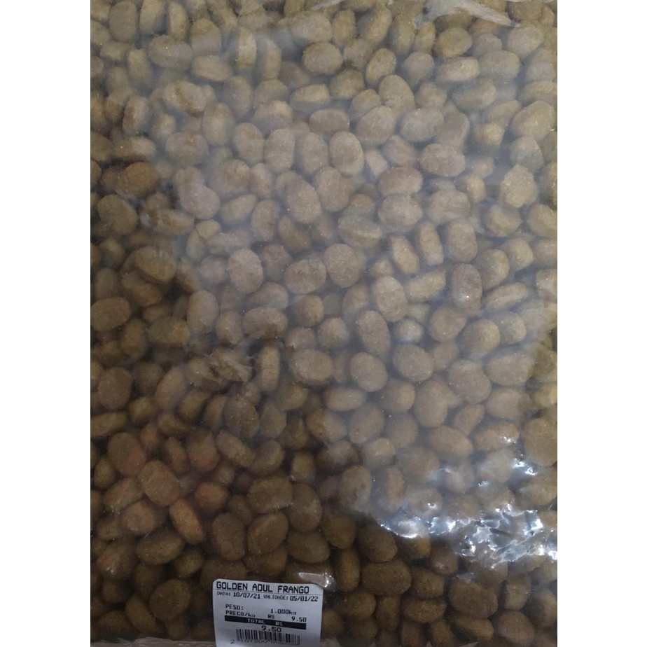 Ração A Granel Golden Formula Cães Adultos Frango e Arroz  Raça media e grande 1 kg
