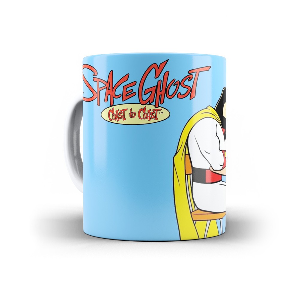 caneca space ghost fantasma do espaço