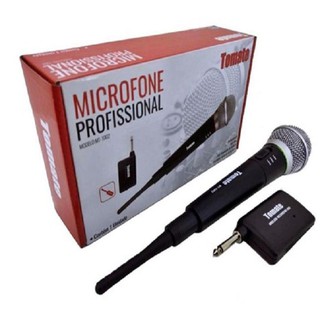 Microfone Sem Fio Tomate Profissional Mt Shopee Brasil