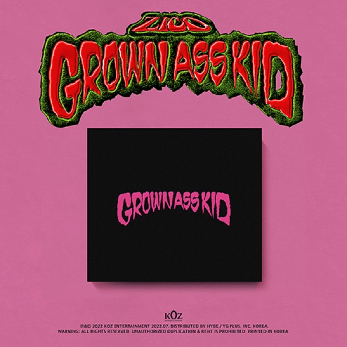 ZICO-4o Mini Álbum Grown Ass Kid (Jewel ver .)