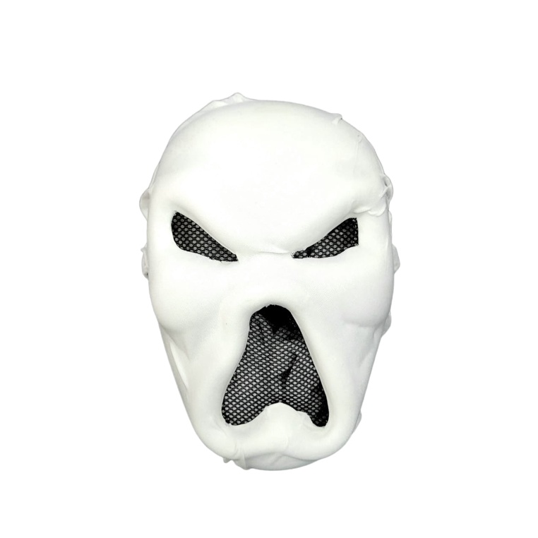 Mascara Fantasma Assustador Fantasia Halloween - Adulto
