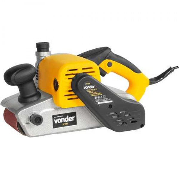 Lixadeira de Cinta 1000W LIV1200 para Madeira com Coletor Vonder