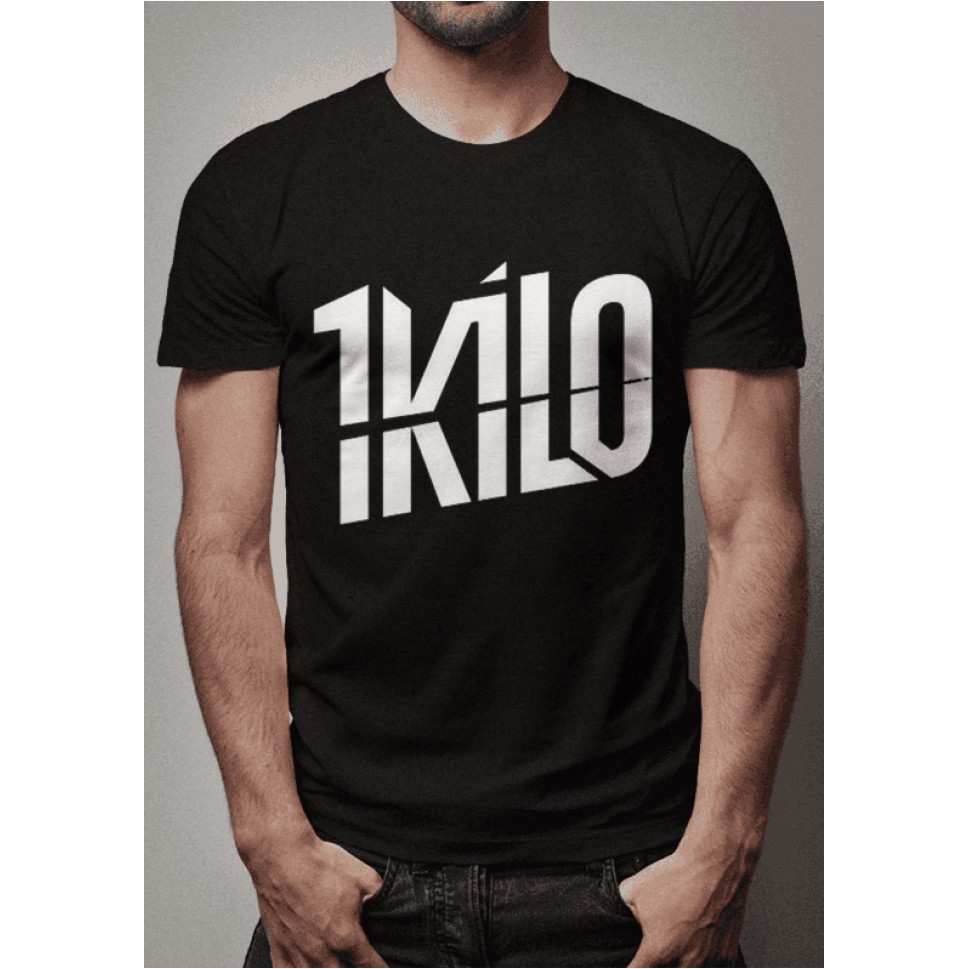 Camiseta Unissex Camisa Banda 1kilo Rap Hip Hop Style - Manga Curta - 100% Algodão