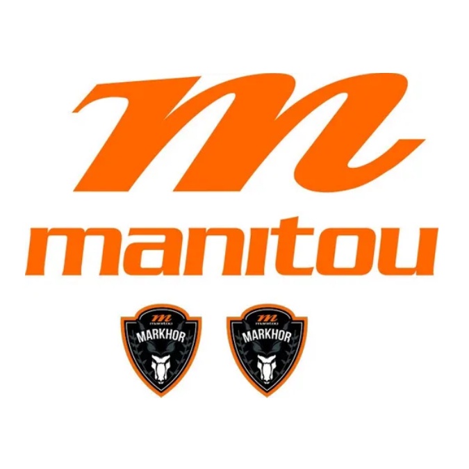 kit adesivos manitou para suspensão bike