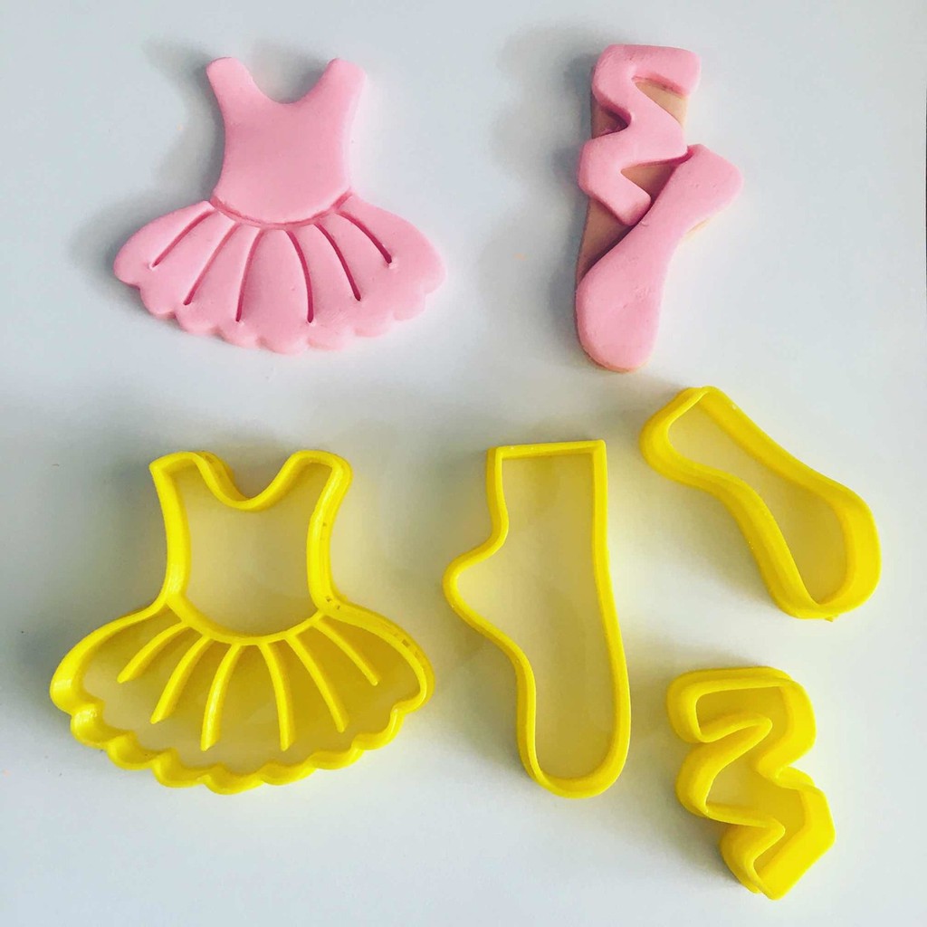 Kit Cortadores Bailarina 5 Cm