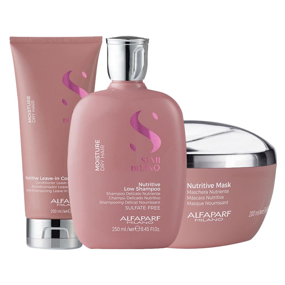 Kit Alfaparf SDL Moisture - Sh 250ml+Cond 200ml+Másc 200ml em Oferta na Shopee