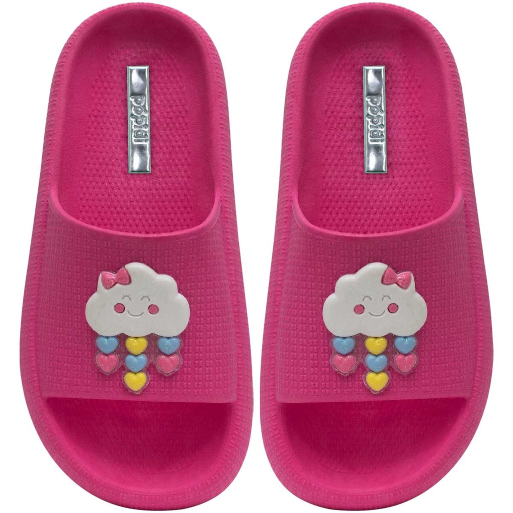 Chinelo Nuvem Slide Menina Nº 25 Ao 36 Moda Infantil Feminina 12.52