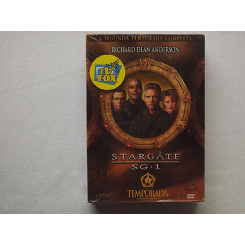 Box Dvd Stargate Sg.1 - 2ª Temporada - Novo - Original - Lacrado