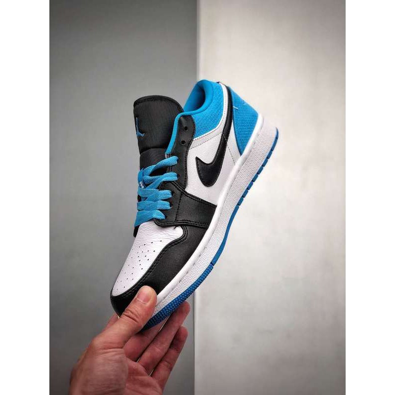 Tenis Nike Air Jordan Air Jordan 1 Cano Baixo Aj1 Laser Azul Tenis De Basquete Para Masculino E Mulheres Masculino Mulheres Shopee Brasil