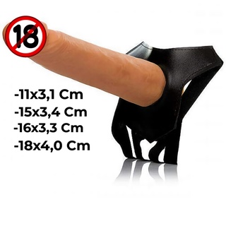 Cinta Peniana Com Pênis De Silicone Sex Shop strap on
