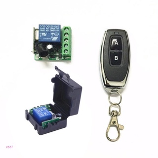 Legal DC 12 V 1CH Relé Módulo Receptor Transmissor RF 433 Mhz Interruptor De Controle Remoto Fio