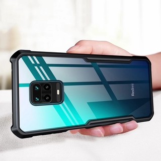 Caixa Transparente À Prova De Choque Xiaomi Redmi Note 9 Pro Max 9S 8 7 Tampa Do Telefone Em Acrílico