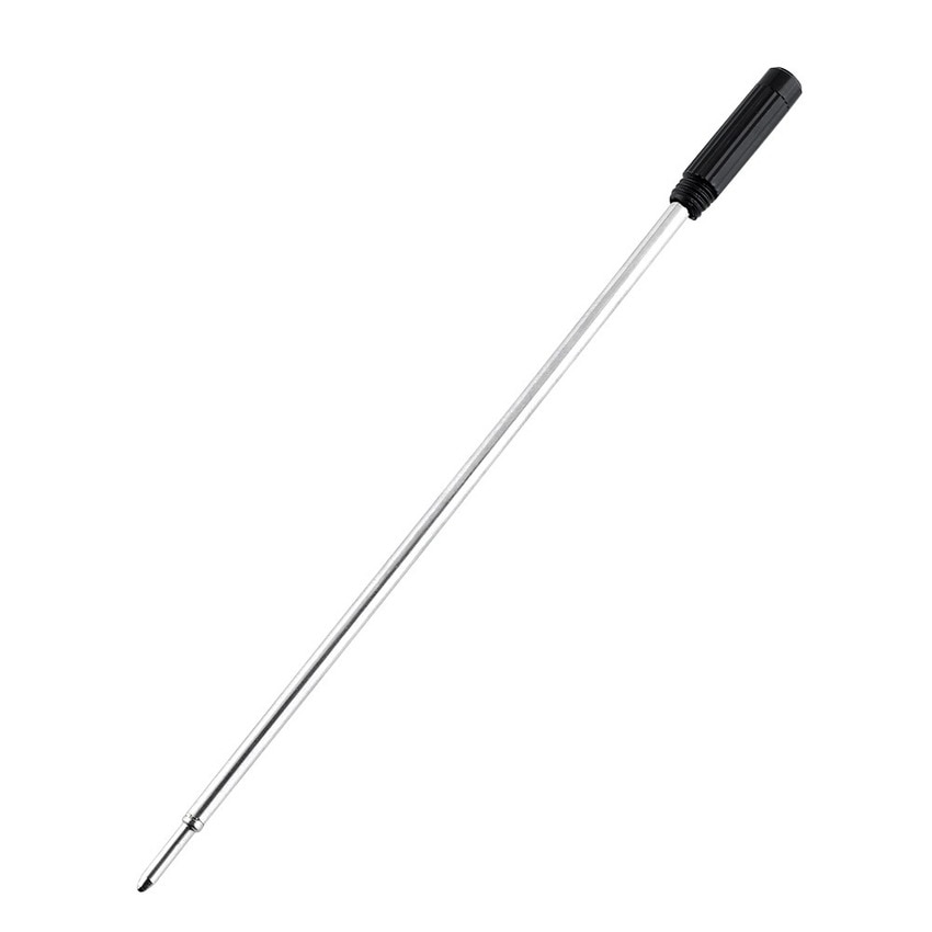 10 Pcs Caneta Recarga Azul Tinta Preta Esferográfica Point Ball Canetas Recargas Para Escrita De Alta Qualidade Material Escolar De Escritório — imagem 2 de 2