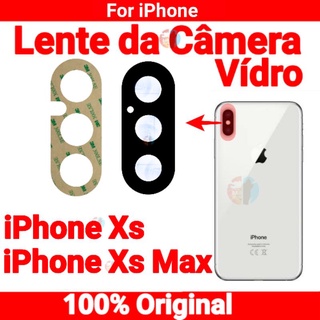 Lente Vidro Camera Traseira Principal iPhone XS / iPhone Xs Max