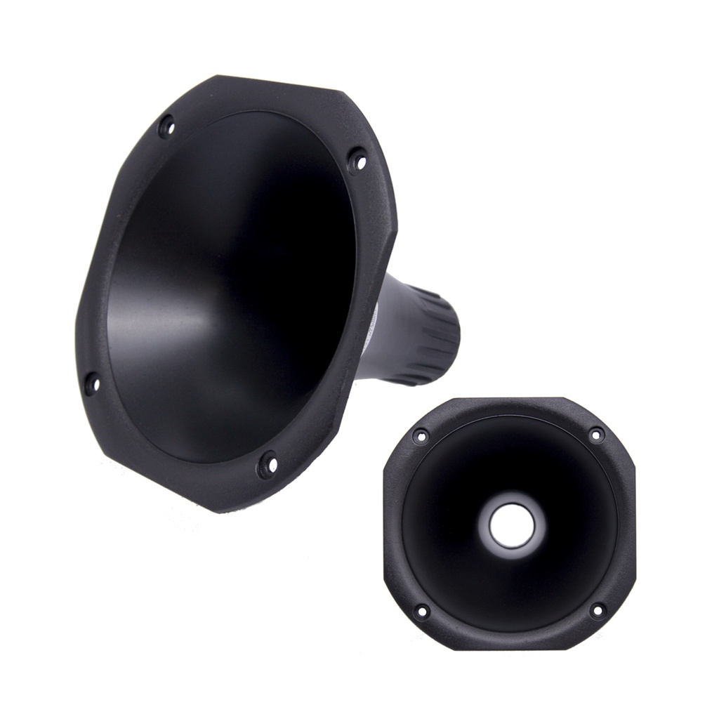 Corneta Curta Para Caixa de Som Selada Automotiva LC1450 Preta em Oferta na Shopee