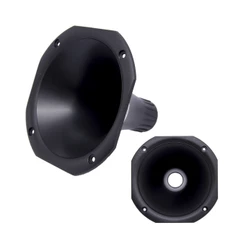 Corneta Curta Para Caixa de Som Selada Automotiva LC1450 Preta
